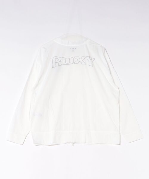 ROXY(ロキシー)の「ROXY/ロキシー ジップアップ ラッシュガード レディース UT SALTY SQUAD JACKET RLY261045 UT(その他アウター・レディース・ホワイト/ブラック・M)」の3枚目の写真
