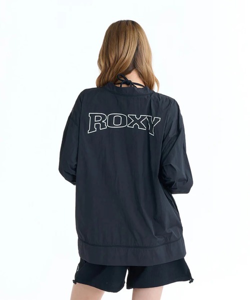 ROXY(ロキシー)の「ROXY/ロキシー ジップアップ ラッシュガード レディース UT SALTY SQUAD JACKET RLY261045 UT(その他アウター・レディース・ホワイト/ブラック・M)」の12枚目の写真