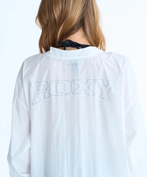 ROXY(ロキシー)の「ROXY/ロキシー ジップアップ ラッシュガード レディース UT SALTY SQUAD JACKET RLY261045 UT(その他アウター・レディース・ホワイト/ブラック・M)」の8枚目の写真