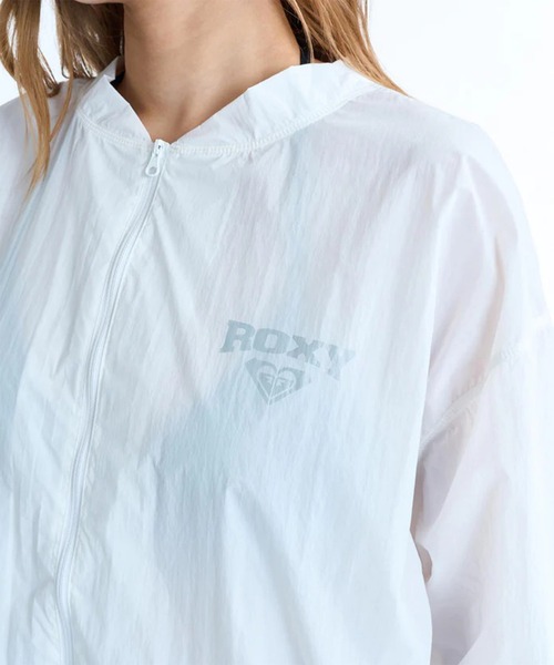 ROXY(ロキシー)の「ROXY/ロキシー ジップアップ ラッシュガード レディース UT SALTY SQUAD JACKET RLY261045 UT(その他アウター・レディース・ホワイト/ブラック・M)」の7枚目の写真