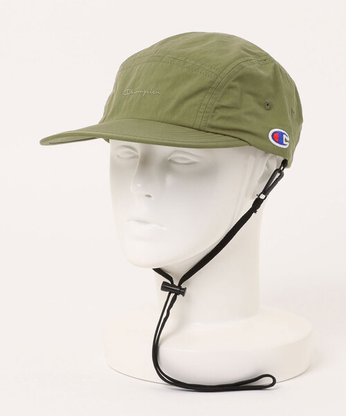 Champion(チャンピオン)の「【Champion】タフタコードジェットキャップ 181-0152(キャップ・レディース・ブラック/カーキ/アイボリー・FREE)」の3枚目の写真