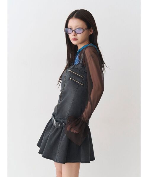 jouetie(ジュエティ)の「ローズシアートップス(Tシャツ/カットソー・レディース・アイボリー/ブラウン・MEDIUM)」の13枚目の写真