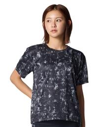 UAテック ボックス オールオーバー プリント Tシャツ(トレーニング/レディース)
