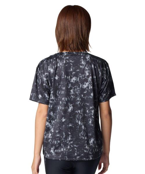 UNDER ARMOUR(アンダーアーマー)の「UAテック ボックス オールオーバー プリント Tシャツ(トレーニング/レディース)(Tシャツ/カットソー・レディース・ブラック・XL/M/L/S)」の2枚目の写真