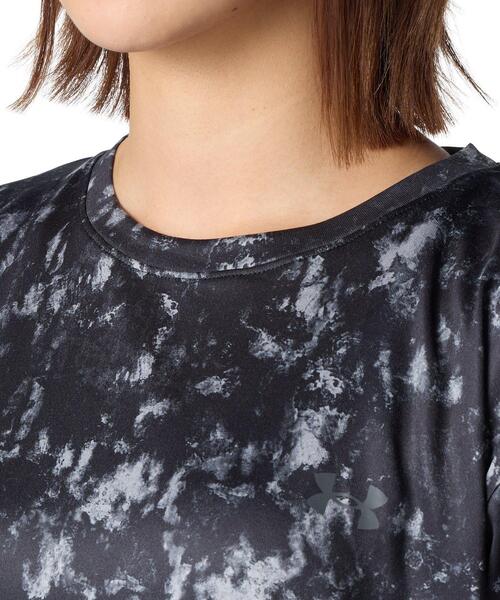 UNDER ARMOUR(アンダーアーマー)の「UAテック ボックス オールオーバー プリント Tシャツ(トレーニング/レディース)(Tシャツ/カットソー・レディース・ブラック・XL/M/L/S)」の4枚目の写真