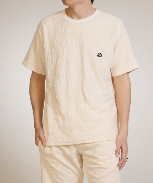 Quiksilver(クイックシルバー)の「QUIKSILVER/クイックシルバー PILE WASH ST 26 Tシャツ QST262601M(Tシャツ/カットソー・メンズ・アイボリー/ブラック/ネイビー・L/M)」の2枚目の写真