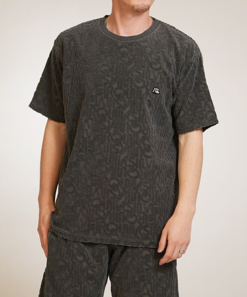 Quiksilver(クイックシルバー)の「QUIKSILVER/クイックシルバー PILE WASH ST 26 Tシャツ QST262601M(Tシャツ/カットソー・メンズ・アイボリー/ブラック/ネイビー・L/M)」の1枚目の写真