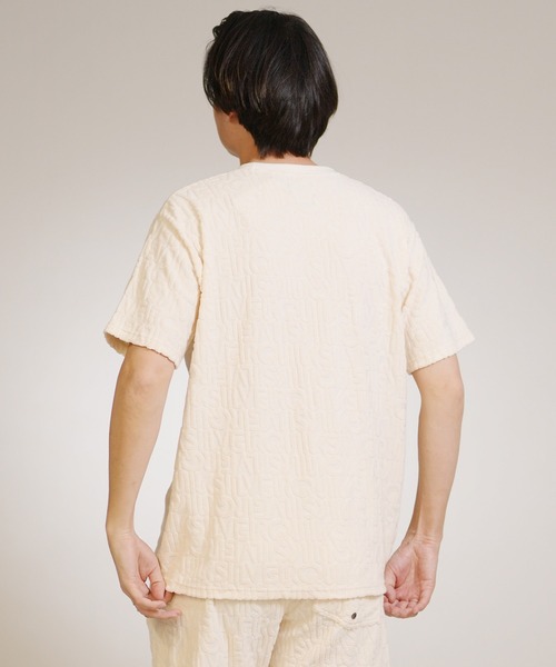 Quiksilver(クイックシルバー)の「QUIKSILVER/クイックシルバー PILE WASH ST 26 Tシャツ QST262601M(Tシャツ/カットソー・メンズ・アイボリー/ブラック/ネイビー・L/M)」の4枚目の写真