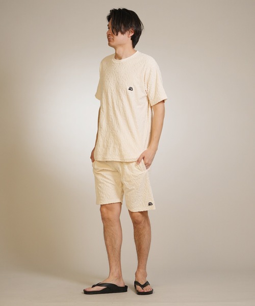 Quiksilver(クイックシルバー)の「QUIKSILVER/クイックシルバー PILE WASH ST 26 Tシャツ QST262601M(Tシャツ/カットソー・メンズ・アイボリー/ブラック/ネイビー・L/M)」の5枚目の写真