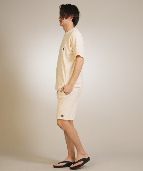 Quiksilver(クイックシルバー)の「QUIKSILVER/クイックシルバー PILE WASH ST 26 Tシャツ QST262601M(Tシャツ/カットソー・メンズ・アイボリー/ブラック/ネイビー・L/M)」の6枚目の写真