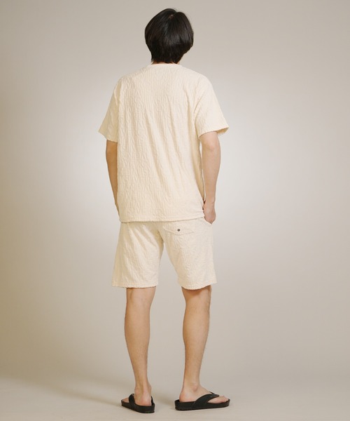 Quiksilver(クイックシルバー)の「QUIKSILVER/クイックシルバー PILE WASH ST 26 Tシャツ QST262601M(Tシャツ/カットソー・メンズ・アイボリー/ブラック/ネイビー・L/M)」の8枚目の写真