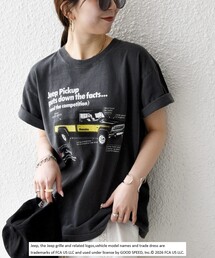GOOD ROCK SPEED:〈洗濯機可能〉CAR ロゴ プリント TEE