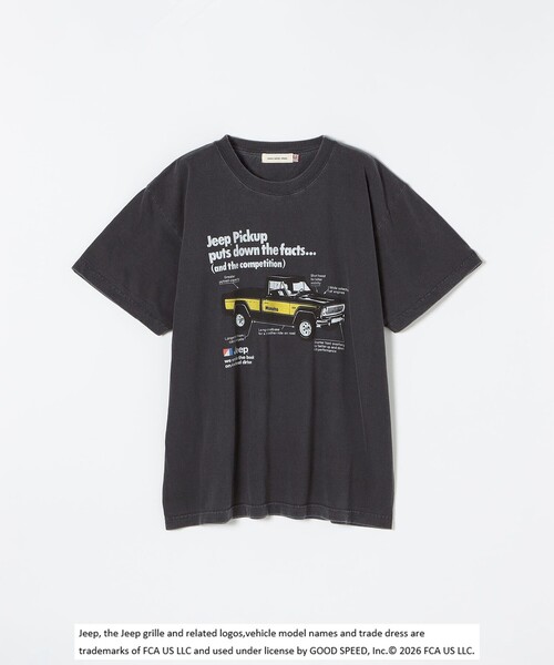 GOOD ROCK SPEED(グッドロックスピード)の「GOOD ROCK SPEED:〈洗濯機可能〉CAR ロゴ プリント TEE(Tシャツ/カットソー・レディース・チャコールグレー/グレー系その他・ONE SIZE)」の15枚目の写真