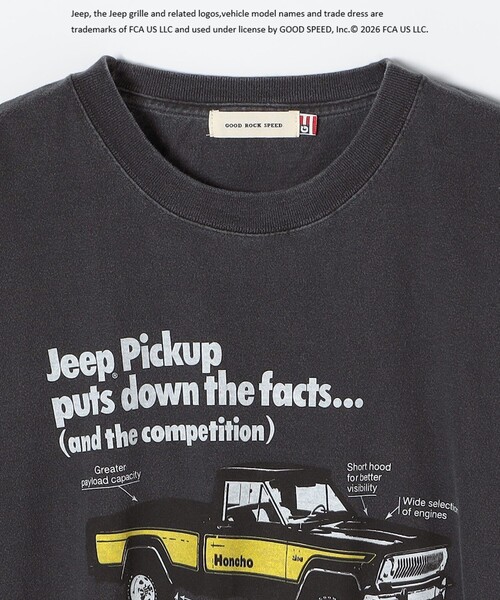 GOOD ROCK SPEED(グッドロックスピード)の「GOOD ROCK SPEED:〈洗濯機可能〉CAR ロゴ プリント TEE(Tシャツ/カットソー・レディース・チャコールグレー/グレー系その他・ONE SIZE)」の14枚目の写真