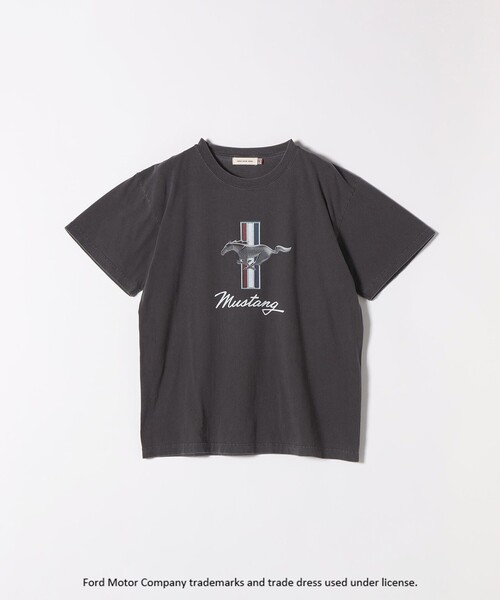 GOOD ROCK SPEED(グッドロックスピード)の「GOOD ROCK SPEED:〈洗濯機可能〉CAR ロゴ プリント TEE(Tシャツ/カットソー・レディース・チャコールグレー/グレー系その他・ONE SIZE)」の9枚目の写真