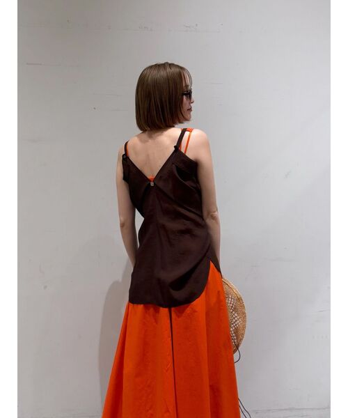 LAGUNAMOON(ラグナムーン)の「2wayシアーシャツ 【夏服】【オフィスカジュアル】【シアーシャツ】(シャツ/ブラウス・レディース・ブラック/ブラウン/ホワイト・FREE)」の20枚目の写真