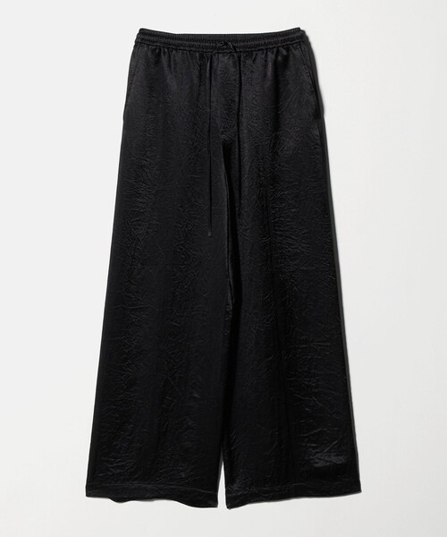 BEAUTY&YOUTH UNITED ARROWS(ビューティーアンドユースユナイテッドアローズ)の「アセテートサテン ワイド イージーパンツ ウォッシャブル(その他パンツ・レディース・ブラック/オリーブ・M/S)」の14枚目の写真