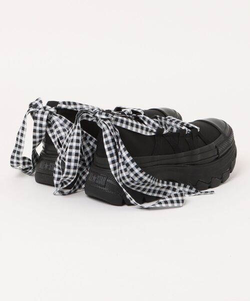 CONVERSE(コンバース)の「【CONVERSE】コンバース ALL STAR TREKWAVE BL OX(オールスター トレックウエーブ BL OX)(スニーカー・レディース・ブラック×ブラック/ミント・4/4.5/5/5.5/6.5)」の3枚目の写真