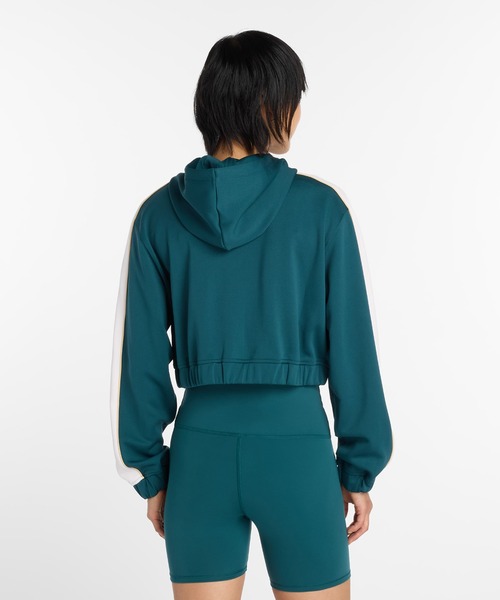 NEW BALANCE(ニューバランス)の「インターロックフルジップ(パーカー・レディース・ダークグリーン・SMALL/MEDIUM/LARGE/X-LARGE)」の3枚目の写真