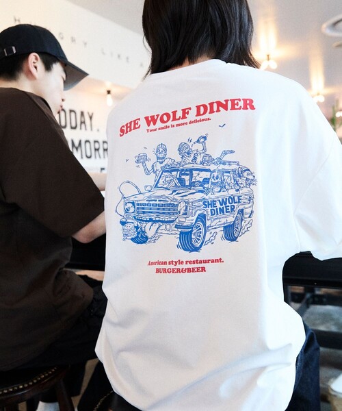 セール】限定展開 SHE WOLF DINER×FREAK'S STORE/シーウルフダイナー