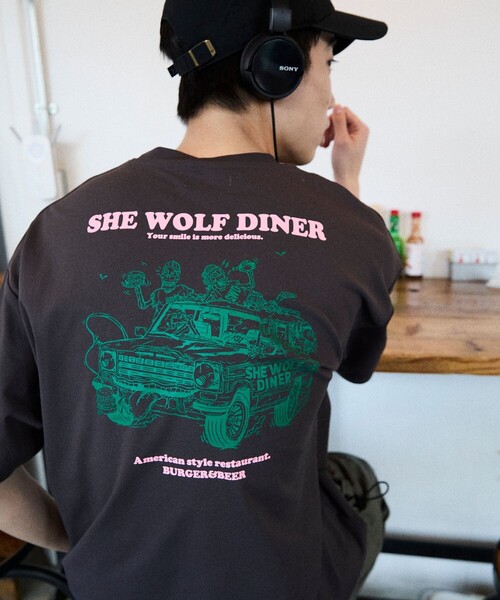 セール】限定展開 SHE WOLF DINER×FREAK'S STORE/シーウルフダイナー