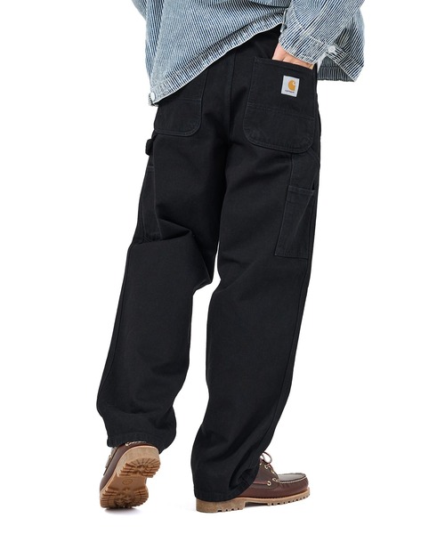 Carhartt WIP（カーハートダブリューアイピー）の「【Carhartt WIP】SINGLE KNEE PANT I032024（チノパンツ・メンズ・ブルー/ブルー系その他/ブラック・32/34/30）」の6枚目の写真