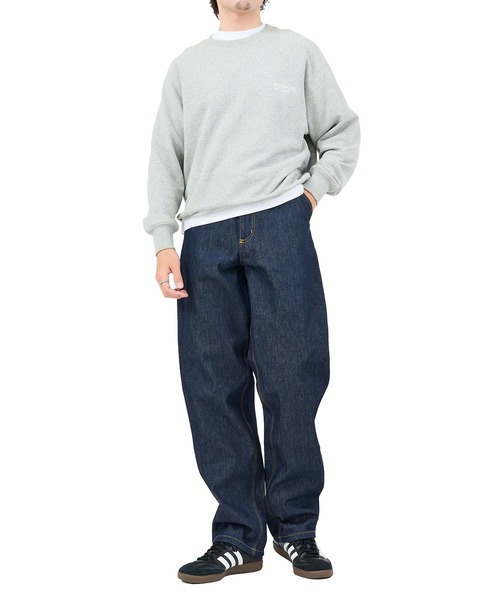 Carhartt WIP（カーハートダブリューアイピー）の「【Carhartt WIP】SINGLE KNEE PANT I032024（チノパンツ・メンズ・ブルー/ブルー系その他/ブラック・32/34/30）」の13枚目の写真