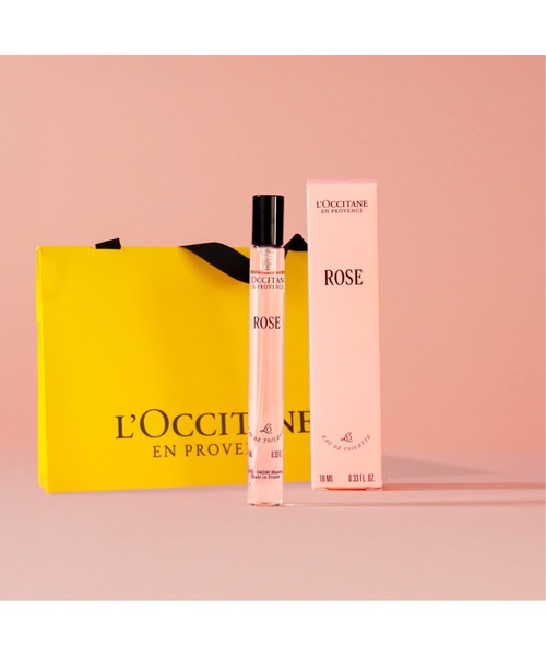L'OCCITANE(ロクシタン)の「ローズ オードトワレ10mL BOX入り ギフト ミニサイズのフレグランス(香水・フレグランスキット/ギフトセット・レディース・その他・FREE)」の1枚目の写真