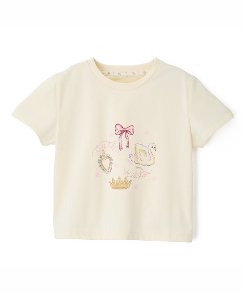 Cath Kidston(キャスキッドソン)の「コンパクトTシャツ Centre Stage(Tシャツ/カットソー・レディース・ピンク/ライトイエロー/サックスブルー/ホワイト・FREE)」の12枚目の写真