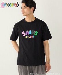 SHIPS Colors:バーバパパ プリント Tシャツ◇