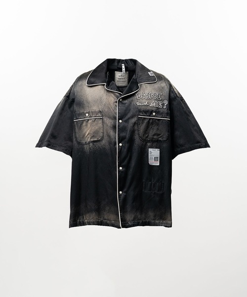 MIHARAYASUHIRO/ミハラヤスヒロ】Sun Faded Like Satin Shirt / SUN