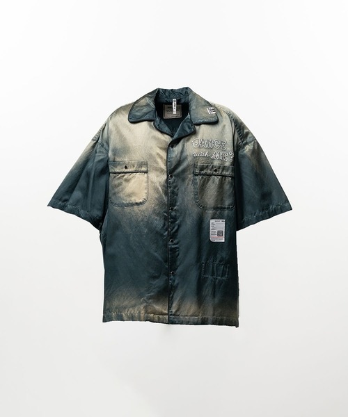 MIHARAYASUHIRO/ミハラヤスヒロ】Sun Faded Like Satin Shirt / SUN