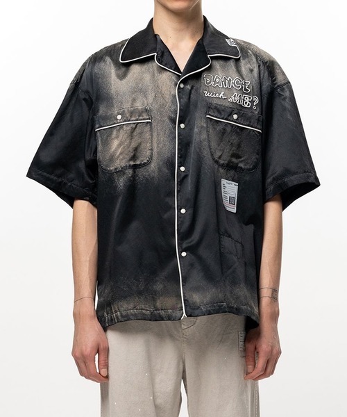 Maison MIHARA YASUHIRO メゾンミハラヤスヒロ ワークシャツ メゾン ミハラヤスヒロ Maison MIHARA YASUHIRO Bowling S/S Shirt