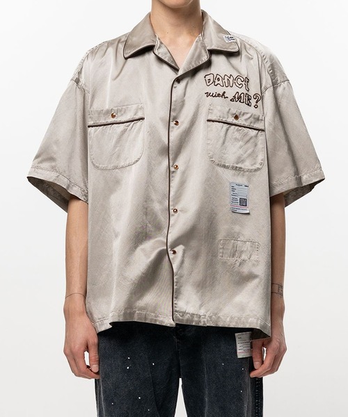 MIHARAYASUHIRO/ミハラヤスヒロ】Sun Faded Like Satin Shirt / SUN