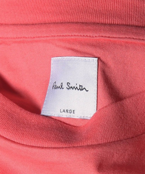 Paul Smith(ポールスミス)の「サマートラベルドローイング プリント Tシャツ / 163660 919T(Tシャツ/カットソー・メンズ・グリーン/ピンク・MEDIUM/X-LARGE/LARGE)」の9枚目の写真