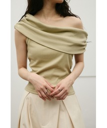 STYLEMIXER（スタイルミキサー）の「ギャザーオフショルトップ（Tシャツ/カットソー）」