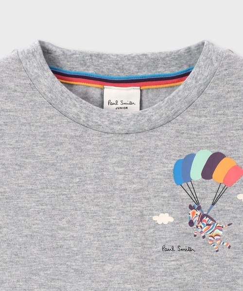 Paul Smith JUNIOR（ポールスミスジュニア）の「ボーイズ マリンダイナソー Tシャツ / 893197 3561215（Tシャツ/カットソー・キッズ・グレー/オレンジ・130cm/120cm/100cm/110cm）」の7枚目の写真
