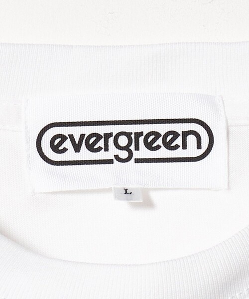 evergreen(エバーグリーン)の「<evergreen>SIMPLICITY プリント Tシャツ(Tシャツ/カットソー・メンズ・ホワイト・L/S/M)」の7枚目の写真