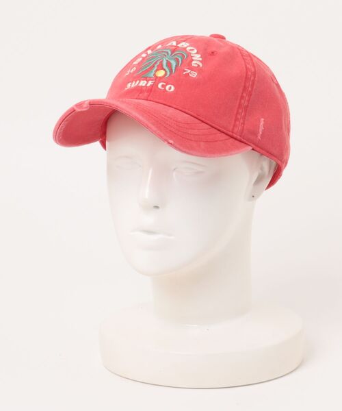 BILLABONG（ビラボン）の「BILLABONG ウィメンズ GRINDER LOGO CAP キャップ 【2026年夏モデル】（キャップ・レディース・ブルー系その他/オフホワイト/レッド/アイボリー・FREE）」の4枚目の写真