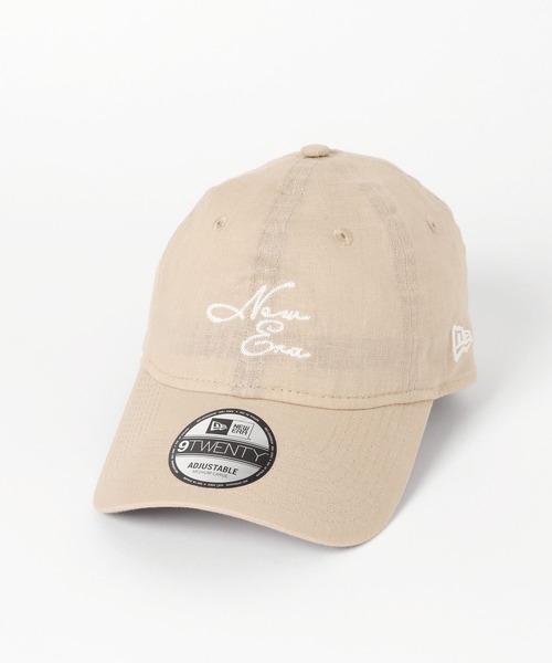 LEPSIM(レプシィム)の「【NEW ERA】コットンフラックスキャップ 617079(キャップ・レディース・ベージュ/ブラック・ONE SIZE)」の5枚目の写真