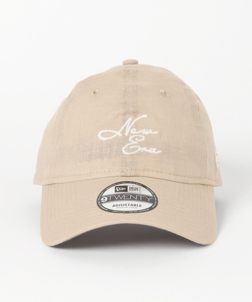 LEPSIM(レプシィム)の「【NEW ERA】コットンフラックスキャップ 617079(キャップ・レディース・ベージュ/ブラック・ONE SIZE)」の7枚目の写真