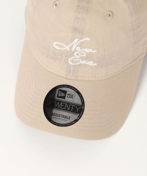 LEPSIM(レプシィム)の「【NEW ERA】コットンフラックスキャップ 617079(キャップ・レディース・ベージュ/ブラック・ONE SIZE)」の11枚目の写真