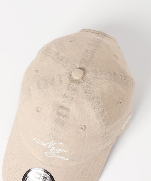 LEPSIM(レプシィム)の「【NEW ERA】コットンフラックスキャップ 617079(キャップ・レディース・ベージュ/ブラック・ONE SIZE)」の12枚目の写真