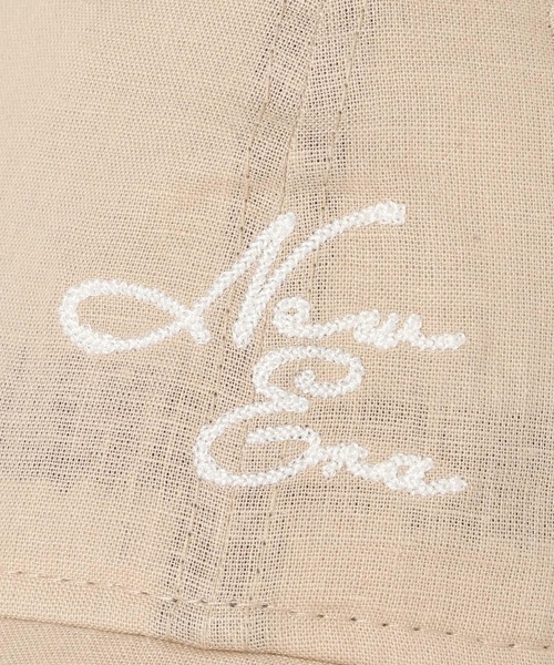 LEPSIM(レプシィム)の「【NEW ERA】コットンフラックスキャップ 617079(キャップ・レディース・ベージュ/ブラック・ONE SIZE)」の16枚目の写真