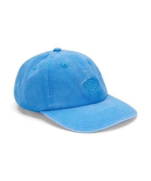 DEUS EX MACHINA(デウスエクスマキナ)の「SHIELD GARMENT DYED DAD CAP(キャップ・メンズ・ライトブルー/ブルー・OS)」の3枚目の写真