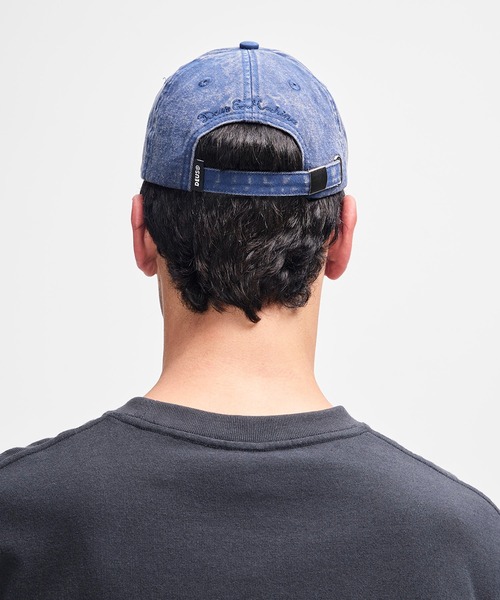 DEUS EX MACHINA(デウスエクスマキナ)の「SHIELD GARMENT DYED DAD CAP(キャップ・メンズ・ライトブルー/ブルー・OS)」の12枚目の写真