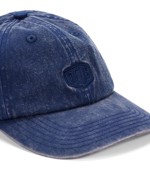 DEUS EX MACHINA(デウスエクスマキナ)の「SHIELD GARMENT DYED DAD CAP(キャップ・メンズ・ライトブルー/ブルー・OS)」の14枚目の写真