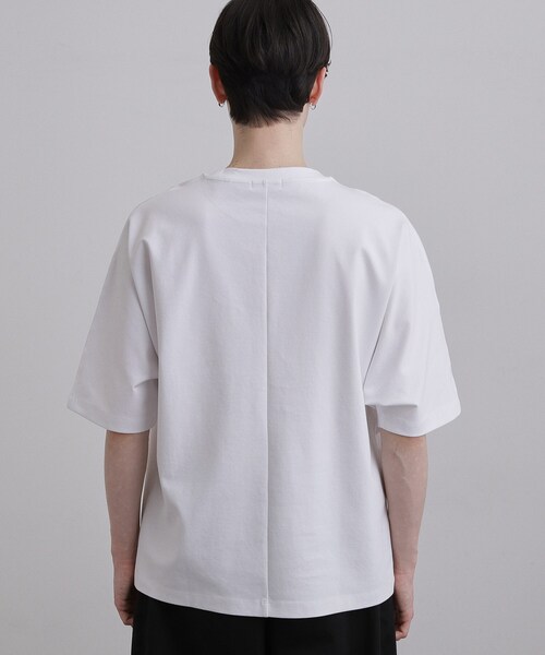 tk.TAKEO KIKUCHI(ティーケータケオキクチ)の「ドルマンカットソー(Tシャツ/カットソー・メンズ・ホワイト/チャコールグレー/ブラック・04/03/02/01)」の21枚目の写真