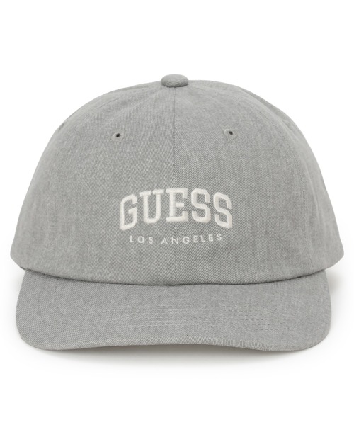 Guess(ゲス)の「PIGMENT Dyed Twill Cap キャップ ロゴキャップ(キャップ・メンズ・ライトグレー/ブラウン/ブルー・ONE SIZE)」の6枚目の写真