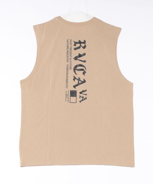 RVCA(ルーカ)の「RVCA メンズ OE STARIGHT SFTT サーフタンクトップ 【2026年夏モデル】(タンクトップ・メンズ・ホワイト/ブラック/カーキ/ブラウン・SMALL/MEDIUM/LARGE/X-LARGE)」の5枚目の写真